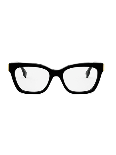 Fendi Cat-eye Frame Glasses In 001