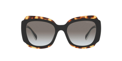 Prada Square Frame Sunglasses In 01m0a7