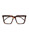 SAINT LAURENT SQUARE FRAME GLASSES