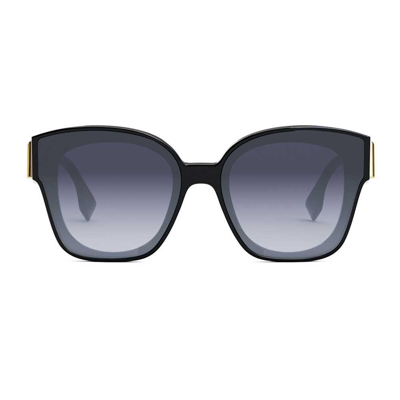 Fendi Eyewear Square Frame Sunglasses In 01w