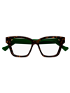 GUCCI RECTANGLE FRAME GLASSES