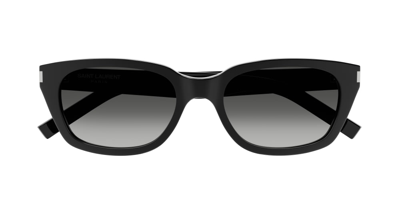 Saint Laurent 1blf4br0a In 001 Black Black Grey