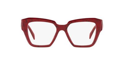 Prada Square Frame Glasses In 15d1o1