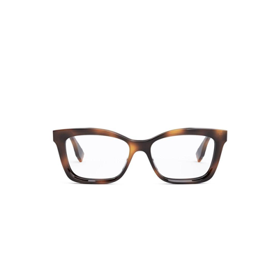 Fendi Rectangle Frame Glasses In 053