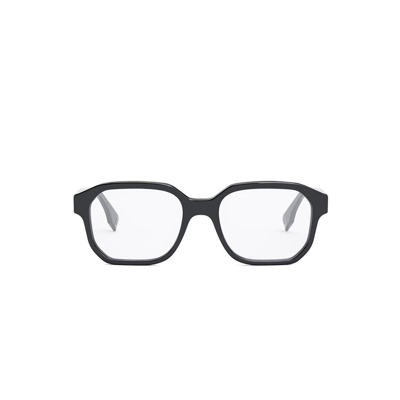 Fendi Geometric Frame Glasses In 090