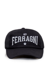 Chiara Ferragni Hat In Black Cotton Blend In Black