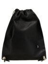 RICK OWENS LEATHER BACKPACK