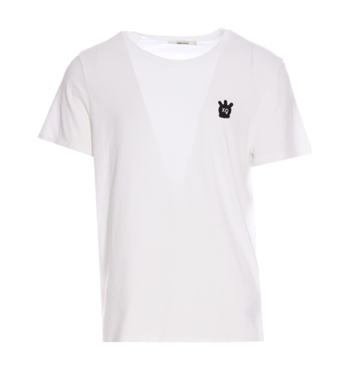 Zadig &amp; Voltaire Tommy Hc Skull T-shirt In White