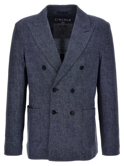 CIRCOLO 1901 DOUBLE-BREASTED BLAZER