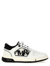 Amiri Classic Low Sneakers In White Leather In White/black