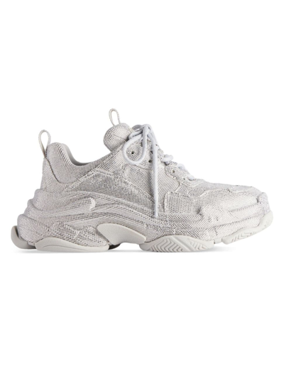 Balenciaga Triple S Sneakers In Light Grey