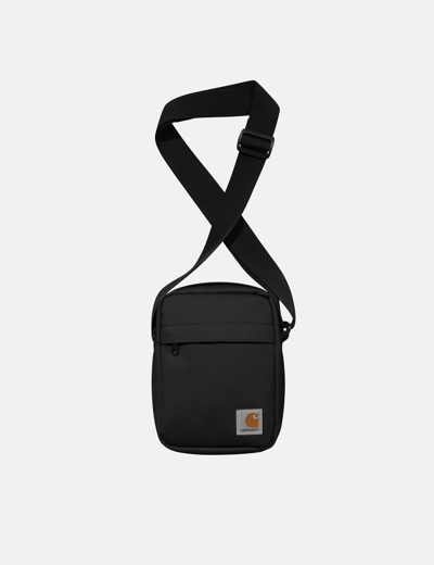 Carhartt -wip Jake Shoulder Pouch Bag (recycled) In Black