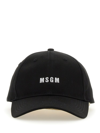 MSGM MSGM LOGO EMBROIDERED BASEBALL CAP