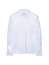 ANOTHER TOMORROW MEN'S COTTON OVERSIZED SHIRT