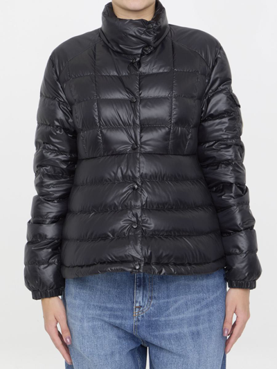 Moncler Aminia Short Down Jacket In Black