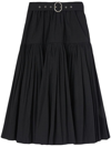 JIL SANDER JIL SANDER SKIRT WITH BELT