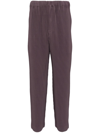 ISSEY MIYAKE ELASTICATED-WAIST TROUSERS - MEN'S - POLYESTER