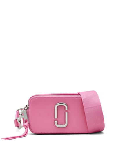 Marc Jacobs The Solid Snapshot Crossbody Bag In Pink