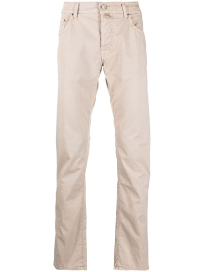 Jacob Cohen Nick Slim-fit Jeans In Neutrals