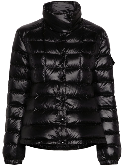 Moncler Aminia Down Puffer Jacket In Black