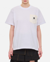 Sacai X Carhartt Wip Cotton T-shirt In White