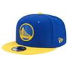 New Era Men's  Royal, Gold Golden State Warriors Official Team Color 2tone 9fifty Snapback Hat In Royal