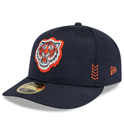 New Era Navy Detroit Tigers 2024 Clubhouse Low Profile 59fifty Fitted Hat