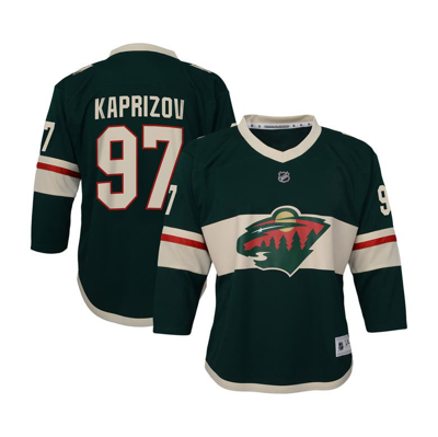 Outerstuff Kids' Youth Kirill Kaprizov Green Minnesota Wild Home Replica Player Jersey