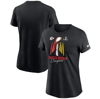 NIKE NIKE  BLACK KANSAS CITY CHIEFS SUPER BOWL LVIII CHAMPIONS LOMBARDI TROPHY T-SHIRT