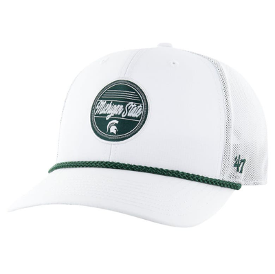47 ' White Michigan State Spartans Fairway Trucker Adjustable Hat