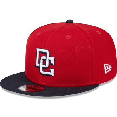 New Era Red Washington Nationals 2024 Batting Practice 9fifty Snapback Hat
