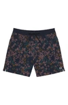 Billabong Good Times Layback Swim Trunks In Navy