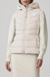 Canada Goose Clair Puffer Vest In Linen-lin