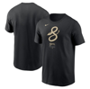 Nike Arizona Diamondbacks City Connect Logo  Men's Mlb T-shirt In Grey