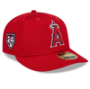 NEW ERA NEW ERA  RED LOS ANGELES ANGELS 2024 SPRING TRAINING LOW PROFILE 59FIFTY FITTED HAT