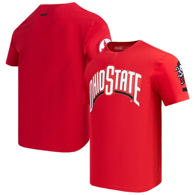 Pro Standard Scarlet Ohio State Buckeyes Classic T-shirt