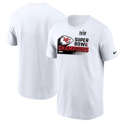 Nike Kansas City Chiefs Super Bowl Lviii Champions Legend Iconic Menâs  Men's Nfl T-shirt In White