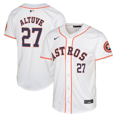 Nike Kids' Youth  Jose Altuve White Houston Astros Home Limited Player Jersey