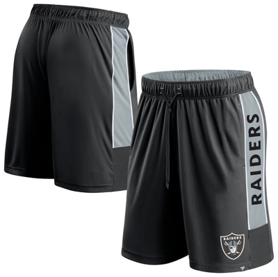 Fanatics Branded  Black Las Vegas Raiders Win The Match Shorts