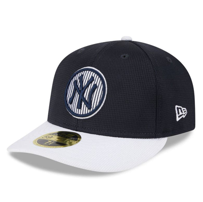 New Era Navy New York Yankees 2024 Batting Practice Low Profile 59fifty Fitted Hat