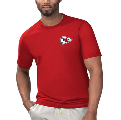 Margaritaville Red Kansas City Chiefs Licensed To Chill T-shirt