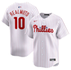 Nike J.t. Realmuto Philadelphia Phillies  Men's Dri-fit Adv Mlb Limited Jersey In White