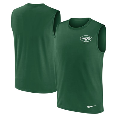 Nike Green New York Jets Muscle Tank Top
