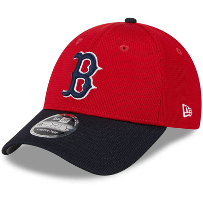 New Era Red Boston Red Sox 2024 Batting Practice 9forty Adjustable Hat