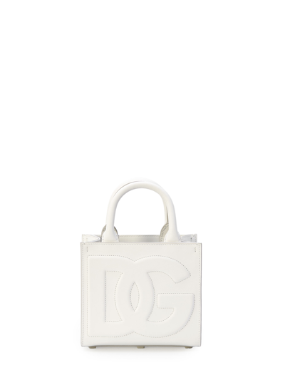 Dolce & Gabbana Dg Logo Bag In White