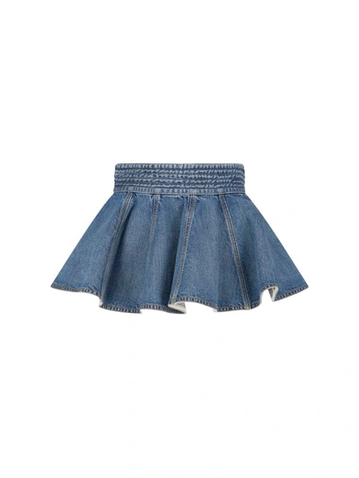 Alaïa Alaia Skirts In Bleu Vintage