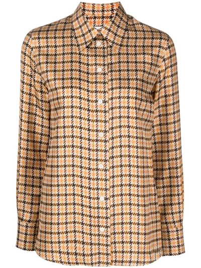 Lanvin Chemise Shirt In Brown