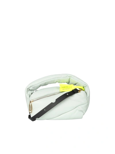 Off-white Padded Bag In Green
