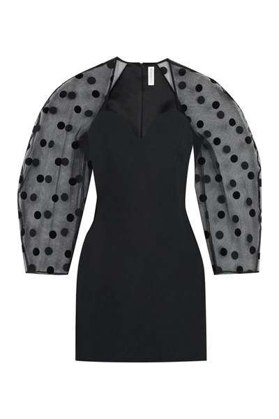 NINA RICCI NINA RICCI PUFFED SLEEVE DRESS