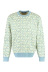 VERSACE VERSACE COTTON CREW-NECK SWEATER